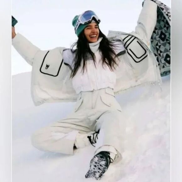 Free People Fp Movement Around The Block Ski Jacket L